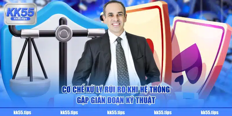 Cơ chế xử lý rủi ro khi hệ thống gặp gián đoạn kỹ thuật